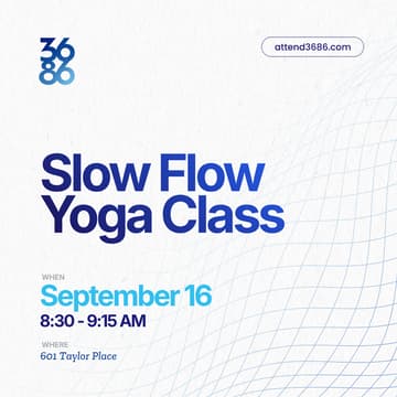 Cover Image for 3686 Community Programming: Slow Flow Yoga Class