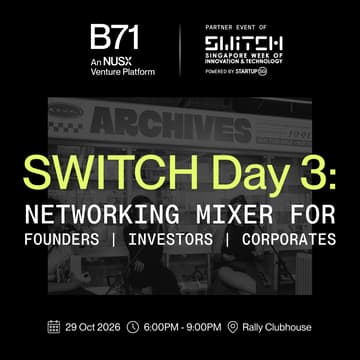 Cover Image for After SWITCH: B71 Networking Mixer