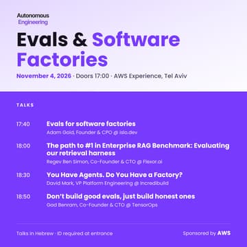 Cover Image for Evals & Software Factories