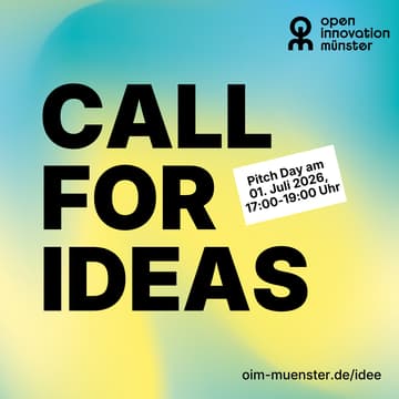 Cover Image for Open Innovation City Münster - Call for Ideas - Finaler Pitch