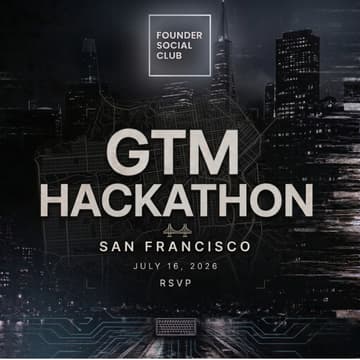 Cover Image for GTM Hackathon