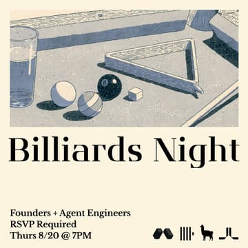 Cover Image for AI Founders + Engineers Billliards Night
