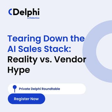 Cover Image for Tearing Down the AI Sales Stack: Reality vs. Vendor Hype