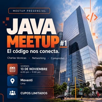 Cover Image for Java Lima Meetup #1