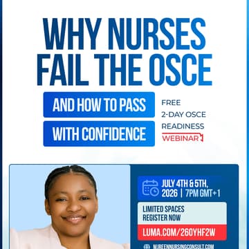 Cover Image for Why Nurses Fail the OSCE and How to Pass with Confidence.