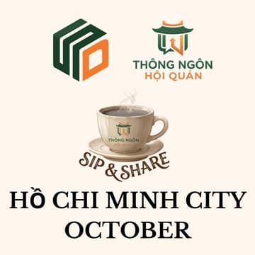 Cover Image for SIP & SHARE - THÀNH PHỐ HỒ CHÍ MINH - OCTOBER 2026