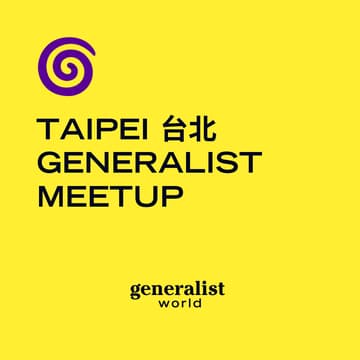 Cover Image for International Generalist Day — Taipei