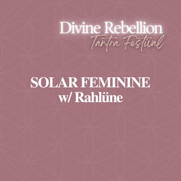 Cover Image for THE SOLAR FEMININE: Royal Feline Power w/ Rahlüne