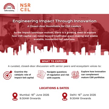 Cover Image for Engineering Impact through Innovation | CSR Roundtable | Delhi