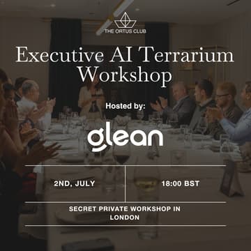 Cover Image for Join Us for an Exclusive Executive Workshop & Evening