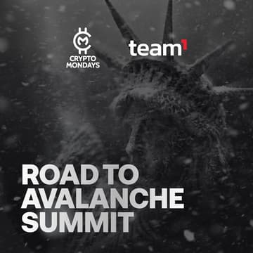 Cover Image for CryptoMondays x Team1: Road to Avalanche Summit