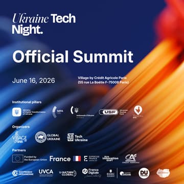 Cover Image for The Ukraine Tech Night: Official Summit