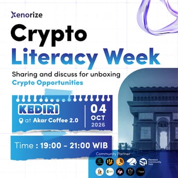 Cover Image for Kediri Crypto Literacy Week by Xenorize Day2