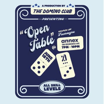 Cover Image for The Domino Club: Open Table