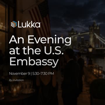 Cover Image for An Evening at the US Embassy, London — Hosted by Lukka