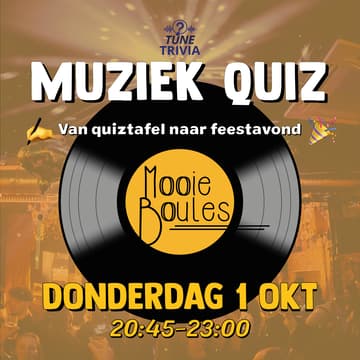 Cover Image for Tune Trivia's Muziekquiz