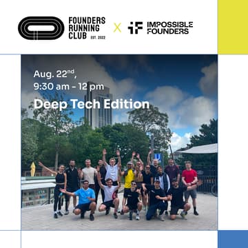 Cover Image for Founders Running Club x impossible Founders - Deep Tech Edition