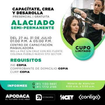 Cover Image for CURSO DE ALACIADO SEMI-PERMANENTE (PRESENCIAL)