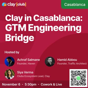 Cover Image for Clay Club Casablanca: GTM Engineering Bridge