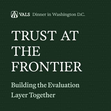 Cover Image for Trust at the Frontier: Building the Evaluation Layer Together