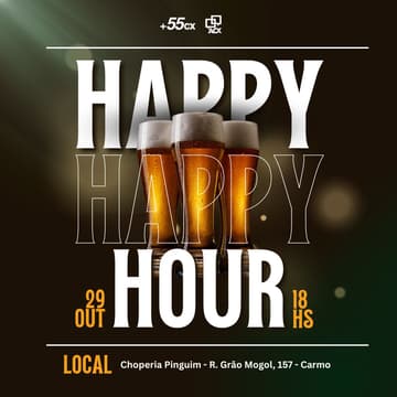 Cover Image for Happy Hour - Diálogos | ACX - Belo Horizonte
