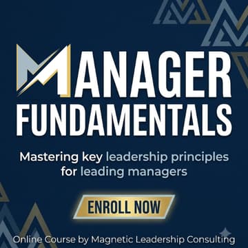 Cover Image for Manager Fundamentals 4 Day Event; August 24-27