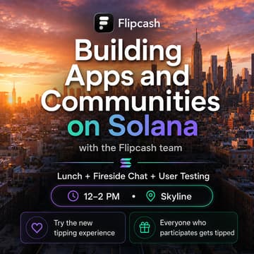 Cover Image for Building Apps and Communities on Solana