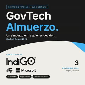 Cover Image for Govtech Summit Almuerzo Exclusivo / 4 nov