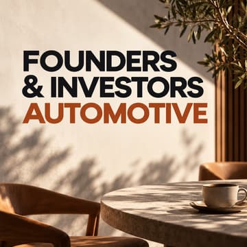 Cover Image for Breakfast - Founders in Automotive