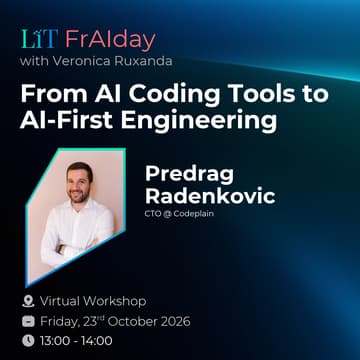 Cover Image for LiT FrAIday #1: From AI Coding Tools to AI-First Engineering