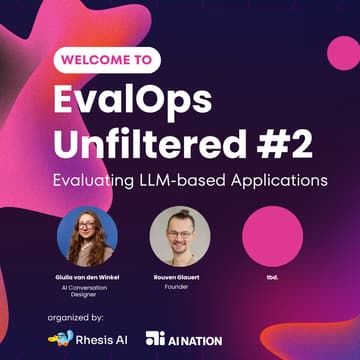 Cover Image for EvalOps unfiltered #2: Evaluating LLM-based applications