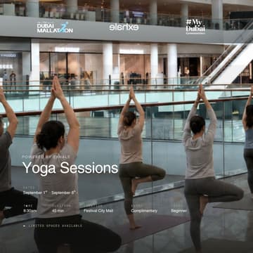 Cover Image for Yoga Session at Dubai Festival City Mall
