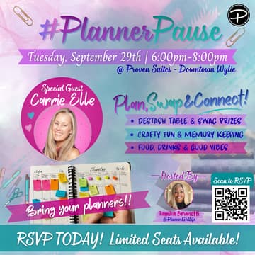 Cover Image for #PlannerPauseWylie: Plan. Swap. Connect.