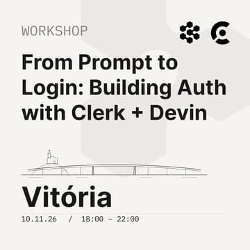 Cover Image for From Prompt to Login: Building Auth with Clerk in Vitória