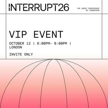 Cover Image for Interrupt London 2026 - VIP Reception