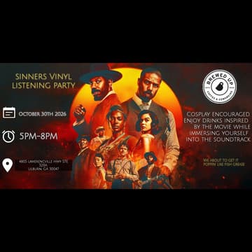 Cover Image for Sinners Vinyl Listening Party