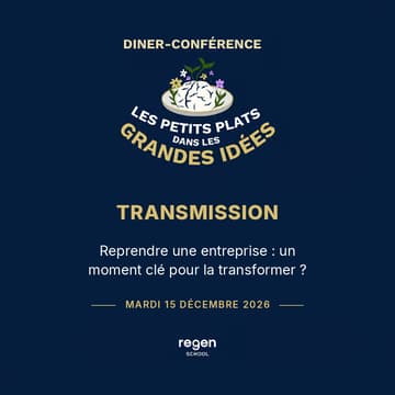 Cover Image for Dîner-conférence - Reprendre une entreprise : un moment clé pour la transformer ?