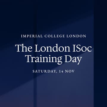 Cover Image for The London ISoc Training Day