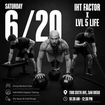Cover Image for IHT Factor X LVL 5 Life Workout