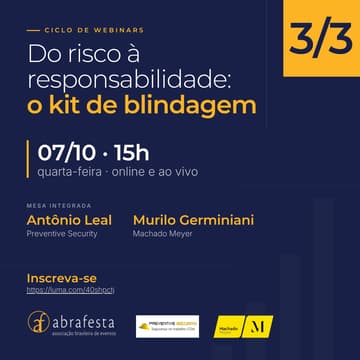 Cover Image for Webinar 3 — Do risco à responsabilidade: o kit de blindagem