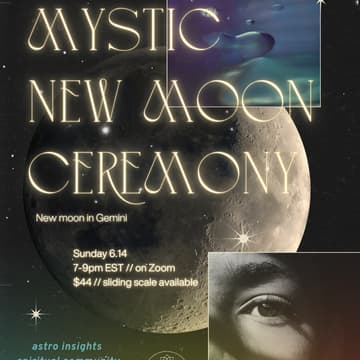 Cover Image for Mystic New Moon Ceremony