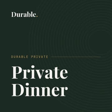 Cover Image for Private Dinner — 10-12 CEOs & owners, by approval, no agenda