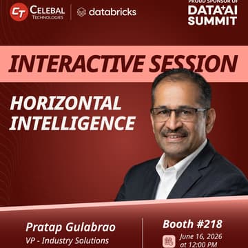 Cover Image for Horizontal Intelligence by Pratap Gulabrao | Celebal Tech Booth #218