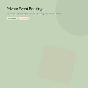 Cover Image for Private Booking
