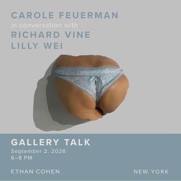 Cover Image for Gallery Talk with Carole Feuerman, Richard Vine, and Lilly Wei
