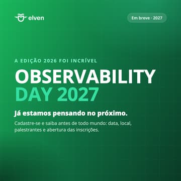 Cover Image for Observability Day 2027 - Lista de interessados