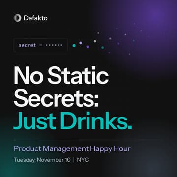 Cover Image for No Static Secrets, Just Drinks: Defakto PM Happy Hour