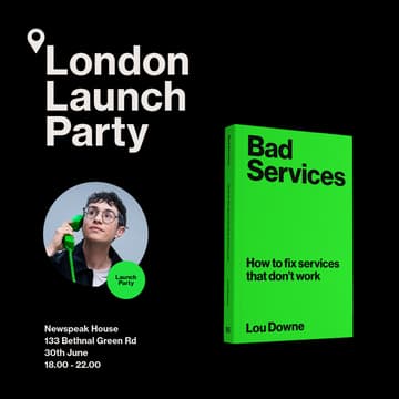 Cover Image for Bad Services launch party