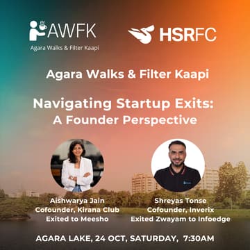 Cover Image for AWFK & HSRFC | Navigating Startup Exits: A Founder Perspective