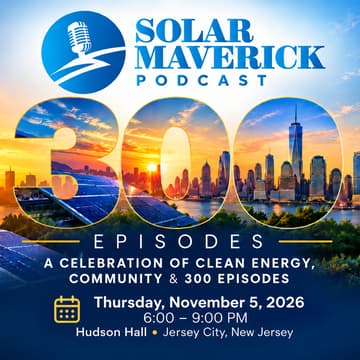 Cover Image for Solar Maverick 300: Clean Energy Networking & Celebration